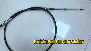Push-Pull-bedieningskabel met schroefdraadeindfitting