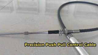Twist Lock Push-Pull-bedieningskabel - Precisievergrendelbare mechanische kabelassemblage op afstand