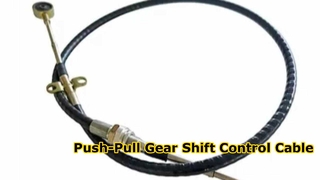 Push-Pull schakelkabel met schroefdraad en stanguiteinde
