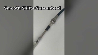 Robuuste push-pull-bedieningskabel met schroefdraaduiteinde en U-vork