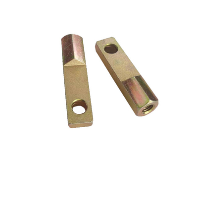 Plain roestvrij staal staaf eind 1/4-28 draad adapter koolstofstaal