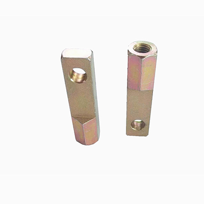 Plain roestvrij staal staaf eind 1/4-28 draad adapter koolstofstaal