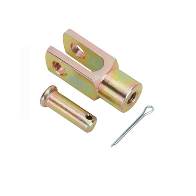 Van de Trekhaakpin cotter threaded clevis pin van het cilinderroestvrije staal het Geplateerde Staal Zink