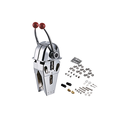 YK9D de dubbele Controle Marine Engine Control Handle Top van de Hefboommotor zet Zinklegering op
