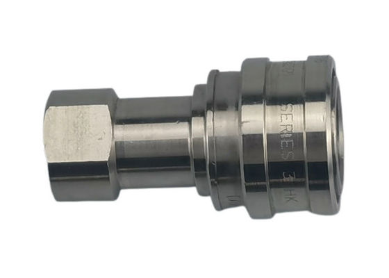 SS316 1 inch Hydraulische snelkoppeling, Hydraulische slang snelkoppeling