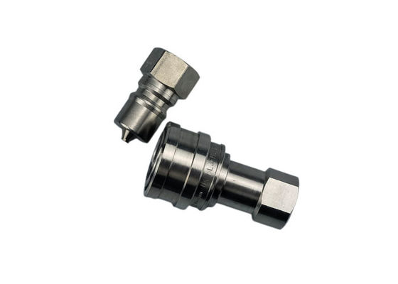 0.25''roestvrij staal 316 dicht hydraulische snelkoppeling