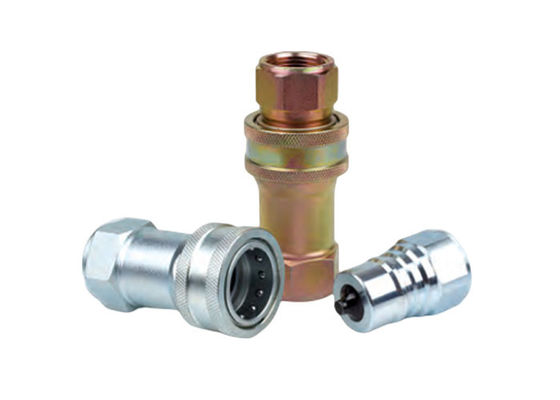 Staal TG dicht type stopcontact Hydraulische snelkoppeling met klepstop