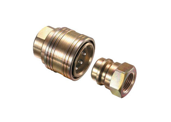 Ball Locking Uitstekende stroomcapaciteit Messing Quick Coupler