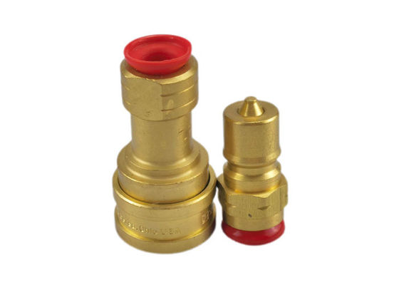 CNC-bewerking 3/8 inch Messing Man Quick Connector
