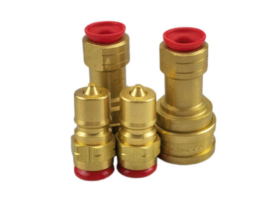 CNC-bewerking 3/8 inch Messing Man Quick Connector
