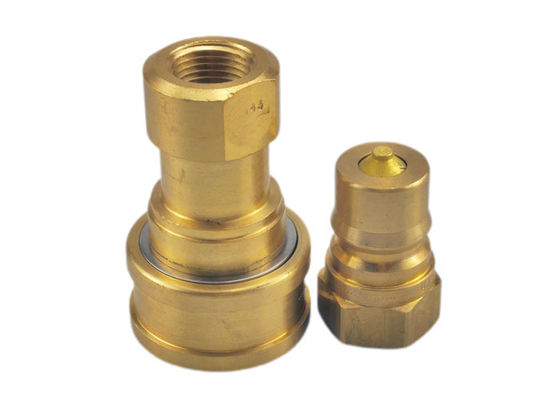 ISO7241B 0,75 inch Hydraulische Messing Quick Coupler