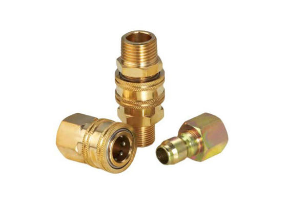 1/4 CNC-bewerking Messing Quick Coupler Compatibel met Parkera Hansen St