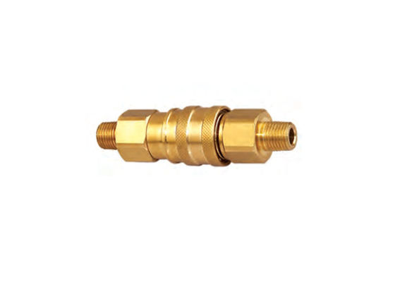 NPT van de messings Snelle Koppeling Draad 1/4“ 5/16“ 3/8 " 1/2“ CNC het Machinaal bewerken