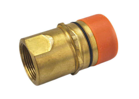 1-1/4" draadvergrendelde koperen hydraulische quickconnect-bevestigingen