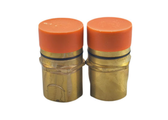 1-1/4" draadvergrendelde koperen hydraulische quickconnect-bevestigingen