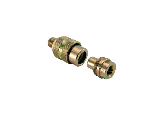 Hydraulische aansluitingen Zinkgeplatte staaldraad snelle aansluiting