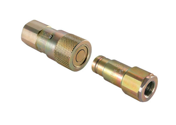 IATF16949 Stalen platte koppel, 0,25'platte koppel snel loskoppelen