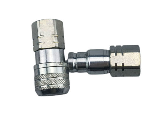 Carbon Steel 0,25'' Flat Face Coupler, ISO 16028 Flat Face Couplings
