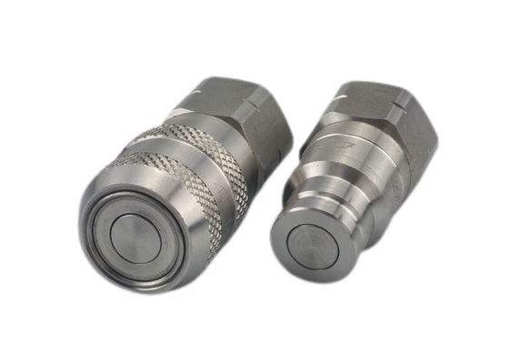 NPT 0,75 inch IATF16949 Standard Steel Flat Face Coupler