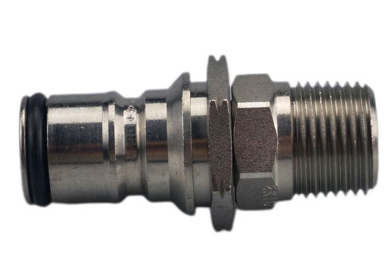1500psi 0,25'' Nominale snelkoppeling van roestvrij staal
