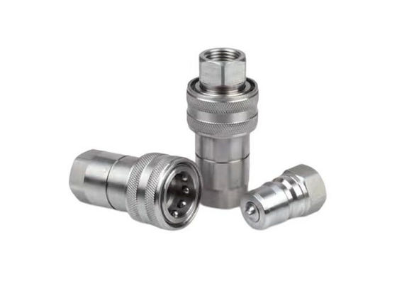 ISO 7241B Hydraulische snelkoppelingen van roestvrij staal CNC-bewerkingsmiddelen