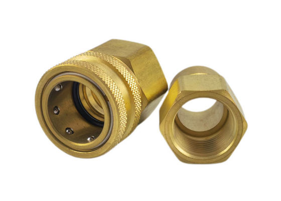 Medische apparatuur Messing snel aansluitende slangfittings