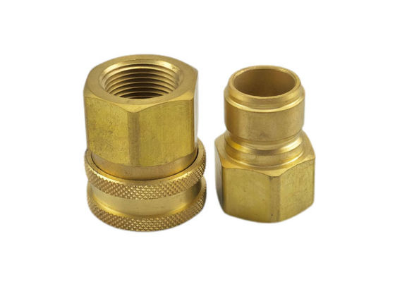 Waterleidingsysteem 1-1/2' Messing rechte koppeling