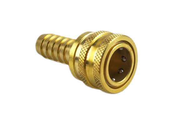 0.75'' Straight Through Coupler, Messing Straight Coupling