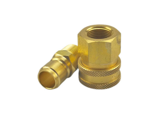 0.75'' Straight Through Coupler, Messing Straight Coupling