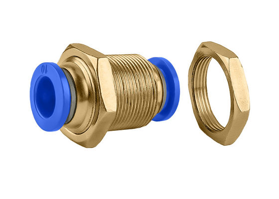 PM rechte pneumatische één aanraking afsluiting Unie Air Fitting Push Quick Connect Tube