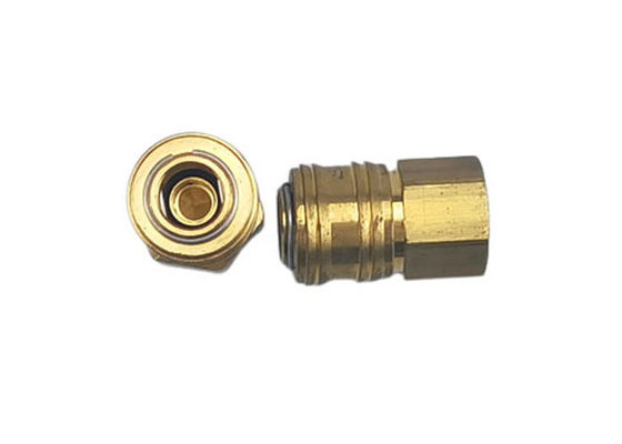 1/4' Nominaal Messing compressielucht snelle koppeling Pneumatische snelle koppeling