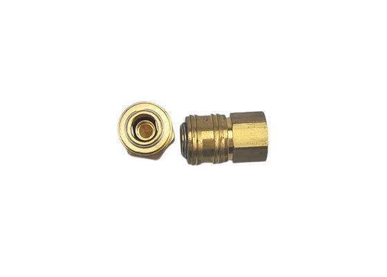 1/4' Nominaal Messing compressielucht snelle koppeling Pneumatische snelle koppeling