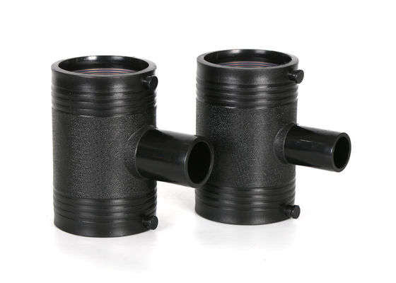 HDPE PE SDR11 SDR17 kunststof elektrofusiefittingen die het T-stuk voor water reduceren