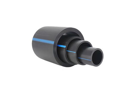 Sluiting voor het snijden van een rubberen slang met HDPE-dredges