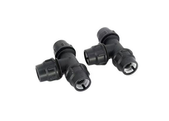 Irrigatie HDPE PP PE Compressiebevestigingen Watervoorziening