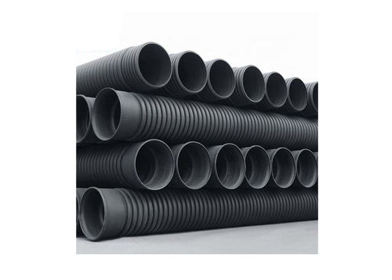 SN8 Begraven afvoerbuis Dubbelwand polyethyleen HDPE rioolbuis