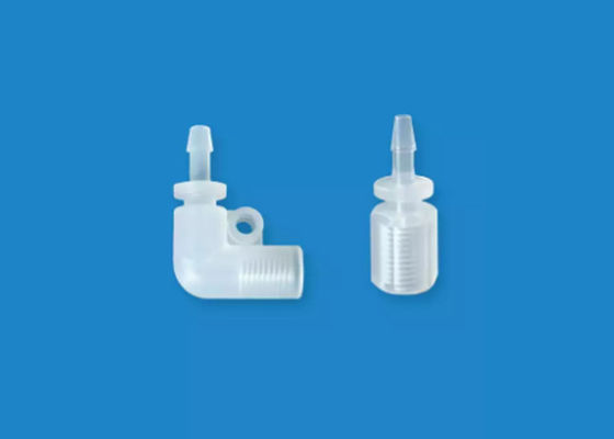 Plastic Union-draadvormige schroefhydraulische slangkoppelingen voor stijve PTFE-buis