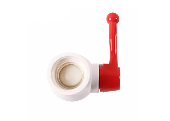 2 Way Straight Through Type Manual PVC Ball Valve UPVC Vaste stroomregeling Water