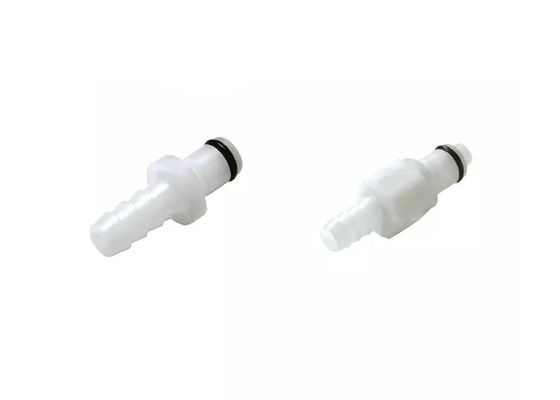 1/4 „van de Montage zet het Plastic Snelle Schakelaars van Slangbarb male CPC Comité Pneumatische Montage op