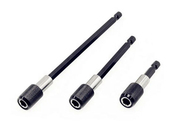 1/4 inch hoofdverlengingsstaaf Batch Magnetische schroevendraaier Snelle overdracht hefboom zelfvergrendelende verlengingsstaaf 150mm handgereedschappen