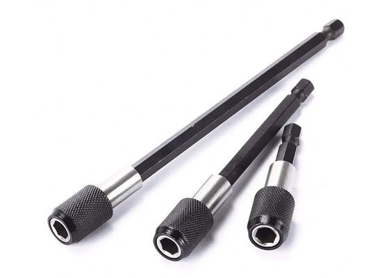 1/4 inch hoofdverlengingsstaaf Batch Magnetische schroevendraaier Snelle overdracht hefboom zelfvergrendelende verlengingsstaaf 150mm handgereedschappen