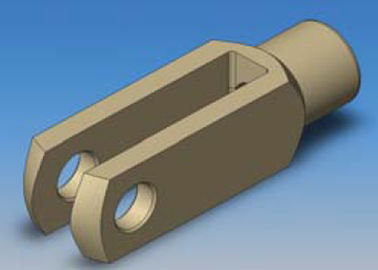 TXLC-serie Gedrukt Clevis Pin, Carbon Steel Zinkgeplatte Kleine Clevis Pins
