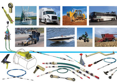 Push Pull / Pull Only Custom Control Cable Assembly Transmissiecontrole
