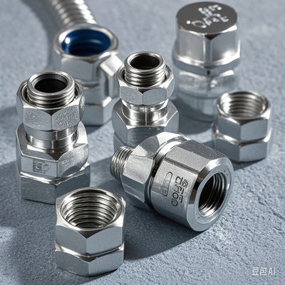 Hoogtemperatuur zelfvergrendelend Max Barb End Quick Connect-producten voor industriële toepassingen