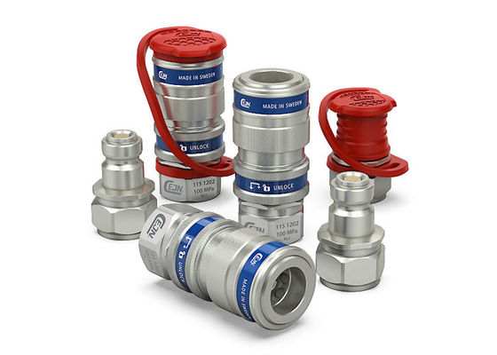 Flanken voor spoorwegonderhoud ISO 7241A Vierdenverbinding 200F Temperatuurweerstand