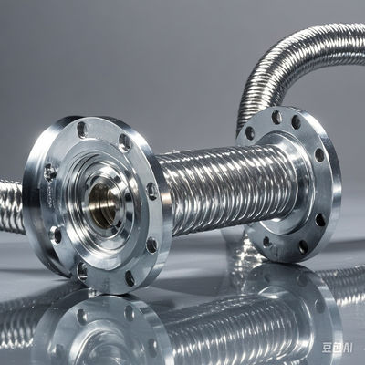 Schroevendraaier van koolstofstaal voor flens Installeer druk Flexibel metalen slang Flens metalen slang