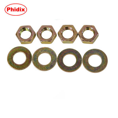 Hot Dip gegalvaniseerde noten Grove draad Hex Noot en Wasser Kit