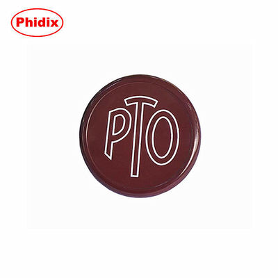 2′′ paddenstoel rood PTO knop 3/8-24 UNF draad