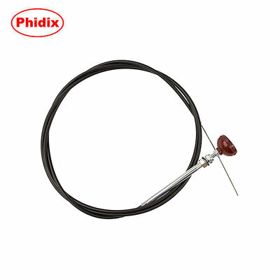 Hoogtemperatuurbestendige besturingskabel met rode PTO-knop