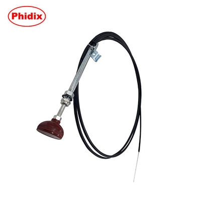Push-pull kabel assemblage omvat PTO knop
